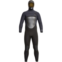 Hommes Drylock 5/4mm à Capuche Chest Zip Combinaison Néoprène